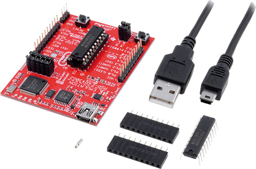 Developement kits for MSP430 microcontrollers made by Texas Instruments, MSP-EXP430F5529LP |EN|