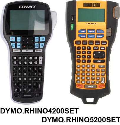 Label printer; DYMO, DYMO.RHINO4200SET, DYMO.RHINO5200SET, DYMO.S0955990 |EN|