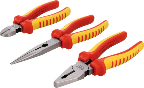 Insulated pliers AVIT - set, AV-06051 |EN|