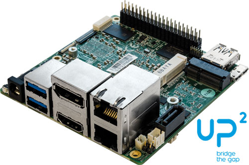 UP Squared single board computers made by AAEON, UPS-C2-A10-0232, UPS-C2-A10-0432 |EN|