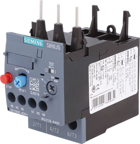 Jisticí relé řady 3RU21, 3RU2116-0AB0, 3RU2116-0BB0, 3RU2116-0CB0, 3RU2116-0DB0, 3RU2116-0EB0 |CS|