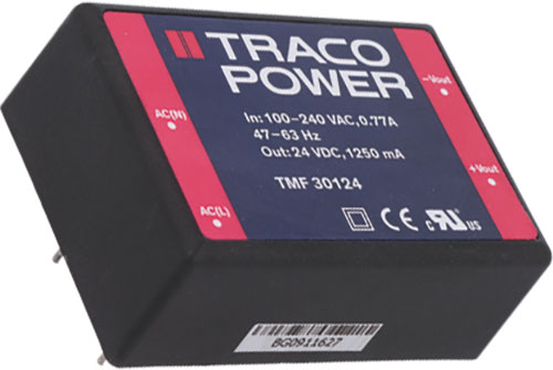 Convertitori AC/DC della serie TMF, TMF05105, TMF05112, TMF05115, TMF05124, TMF10105, TMF10112 |IT|