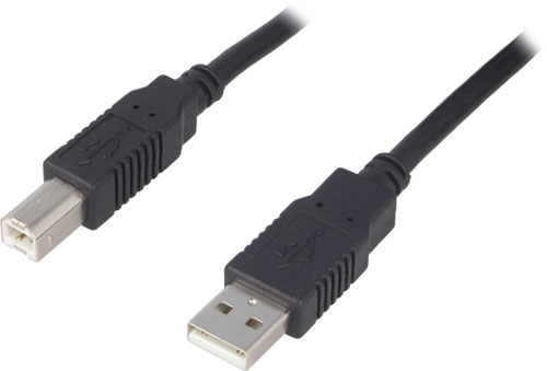 Type of connection cable: USB - USB; Version: USB 2.0; BQ CABLE, CAB-USB2AB/0.5-BK |EN|