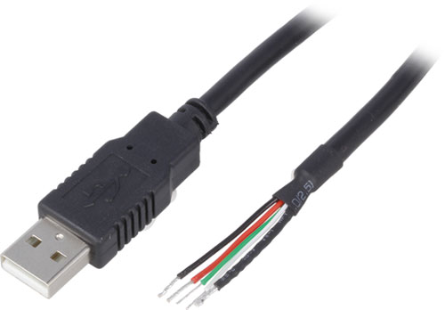 Type of connection cable: USB - cables; Version: USB 2.0; BQ CABLE, CAB-USB-A-0.5-BK |EN|
