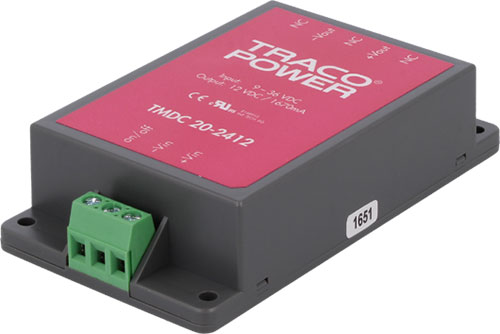 Convertitori DC/DC della serie TMDC, TMDC06-2411, TMDC06-2412, TMDC06-2413, TMDC06-2415 |IT|