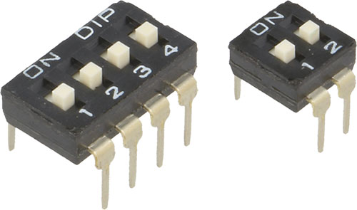 DIP-Switches, EAH series, EAH102E, EAH104E, EAH106E, EAH108E |EN|
