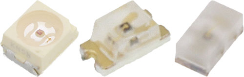 VISHAY SMD LED's, TLMB1100-GS08, TLMG1100-GS08, TLMG1100-GS15, TLMO1000-GS08, TLMO1000-GS15 |EN|