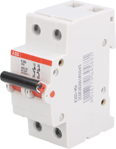 Protection: switch-disconnector; E200; ABB, E201/16R, E202/16R, E203/16R, E204/16R, E201/25R |EN|