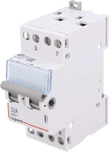Toggle switch; for DIN rail mounting; LEGRAND, 412900, 412901, 412902, 412903, 412904 |EN|