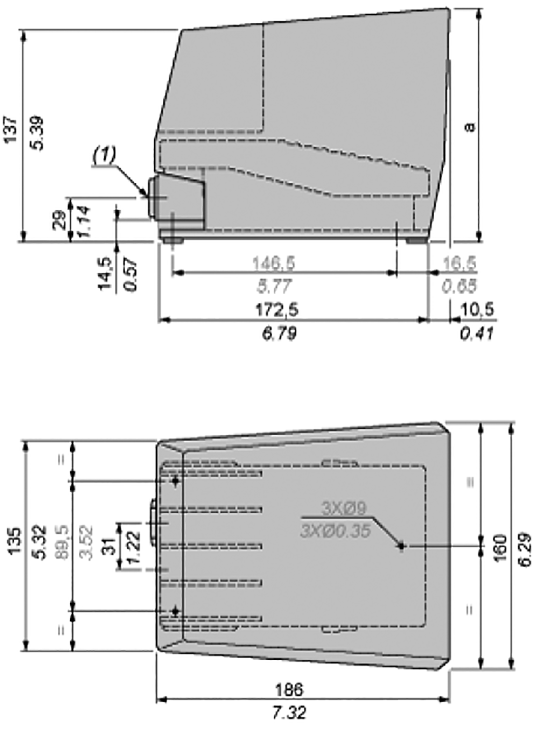 Switch foot; SCHNEIDER ELECTRIC, XPEA110, XPEY110, XPEA111, XPEB310