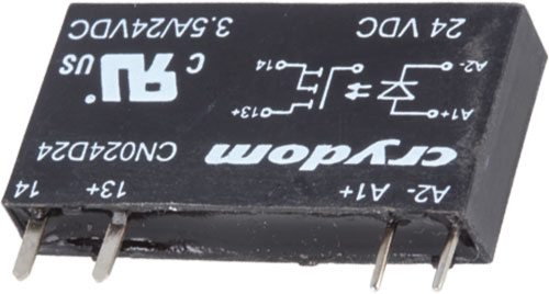 Relay: solid state; SENSATA / CRYDOM, CN024D05, CN024D24, CN024D60, CN048D05, CN048D24 |EN|