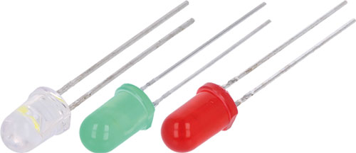 LED; THT; ROHM SEMICONDUCTOR, SLA560WBD2PT2, SLI-570UT3F, SLR-332MG3F, SLR-342VR3F, SLR-56MG3F |EN|