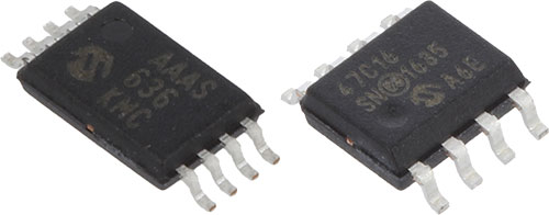Memorie SRAM e EERAM MICROCHIP TECHNOLOGY, 23AA02M-I/P, 23AA02M-I/SN, 23AA02M-I/ST, 23AA04M-I/P |IT|