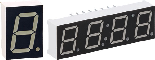 Ecrãs LED de VISHAY, TDSO3155, TDSR0750, TDSR0750-HI, TDSR0760, TDSR1050, TDSR1060, TDSR1350 |PT|
