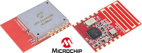 Module de communication: RF; MICROCHIP TECHNOLOGY, MRF89XAM8A-I/RM, MRF24J40MA-I/RM |FR|