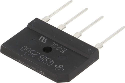 VISHAY single-phase bridge rectifiers (flat), VS-2KBB05R, VS-2KBB10, VS-2KBB10R, VS-2KBB20 |EN|
