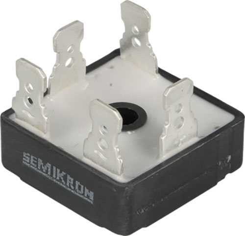 SEMIKRON DANFOSS three-phase bridge rectifiers (square), SKD26/04, SKD26/08, SKD26/12, SKD26/16 |EN|