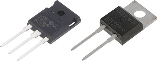 Diode Schottky SiC, WOLFSPEED (CREE), C3D1P7060Q, CSD01060E, C3D02060E, C3D02060E-TR, C3D02065E |RO|