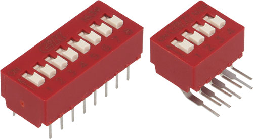 Switch: DIP-SWITCH; C&K, BD01, BD02, BD04, BD04AV, BD08, BD08AV, BD02AV |EN|