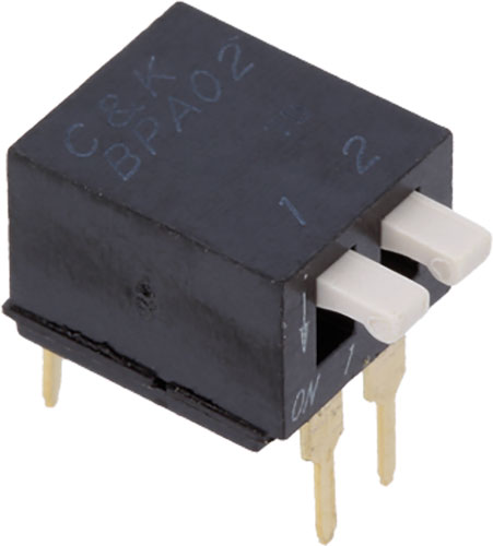 Switch: DIP-SWITCH; C&K, BPA01B, BPA02B, BPA04B, BPA04SBR, BPA08SBR, BPA10B |EN|