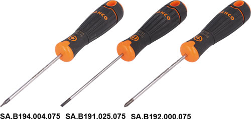 Screwdrivers BahcoFit, SA.B191.025.075, SA.B191.030.075, SA.B191.030.100, SA.B191.035.100 |EN|