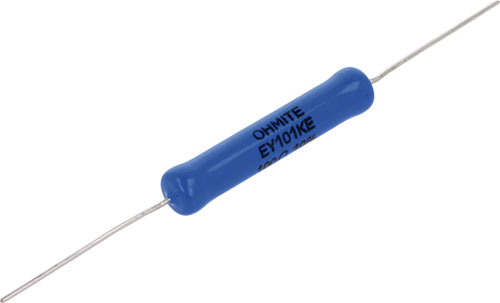 Ohmite Ceramic Composition Resistors, EY100KE, EY150KE, EY180KE, EY270KE, EY330KE, EY470KE |EN|
