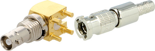 Conector: Micro BNC; Serie: HD-BNC; AMPHENOL RF, 034-1018, 034-1025, 034-1026, 034-1028 |RO|