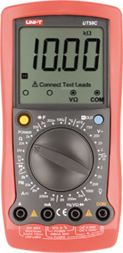 Universal multimeter with temperature measurment, UT58A, UT58C, UT58D |EN|