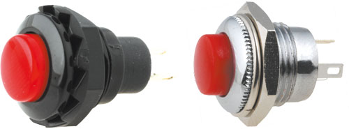 Push-button switches, R13-502 series, PS502A-BR, PS502A-BB, PS502MC-R, PS502MC-B |EN|