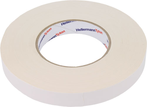 Hellermann cloth tapes, HTAPE-TEX-19X10BK, HTAPE-TEX-19X10YE, HTAPE-TEX-19X10WH |EN|