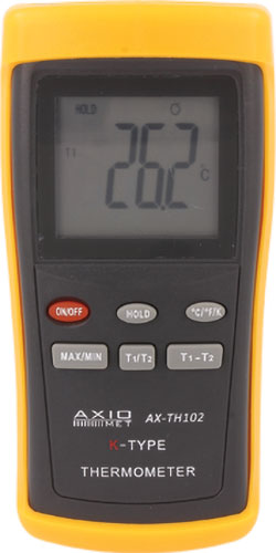 Měřicí přístroj: teploty; AX-TH102; AXIOMET, AX-TH102 |CS|