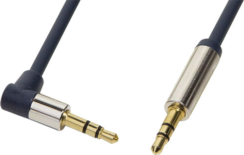 Logilink audio cables angled, CA11030, CA11050, CA11075, CA11100, CA11150, CA11300, CA11500 |EN|