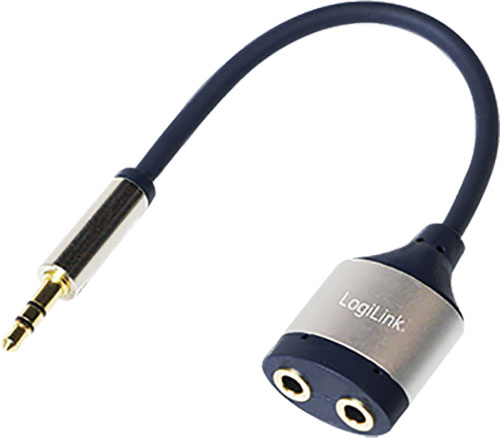 Splittere audio 3,5 mm Logilink, CA1100, CA1101 |RO|