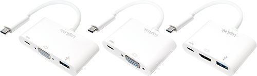 Logilink USB-C 3.1 adapters, UA0236A, UA0237, UA0245A, UA0246A, UA0257, UA0258, UA0259, UA0260 |EN|