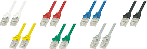Cable: patch cord; U/UTP; Cat 6; LOGILINK, CP2041U, CP2042U, CP2043U, CP2044U, CP2045U, CP2046U |EN|