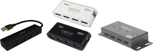 Logilink USB 3.0 hubs, UA0112A, UA0149, UA0152, UA0170, UA0171, UA0295, UA0282 |EN|