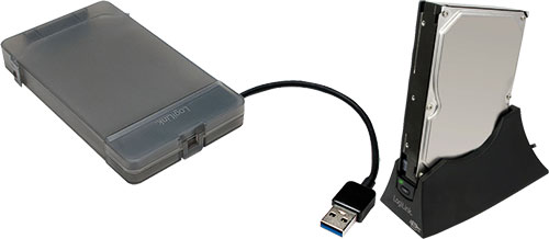 USB to SATA adapter; LOGILINK, AU0008B, AU0037, AU0039 |EN|