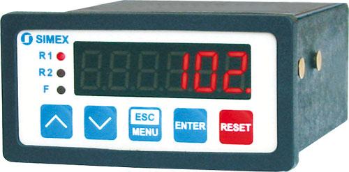 Pulse counters, SLE-73 series, SX-SLE-73/24VDC, SX-SLE-73/230AC |EN|