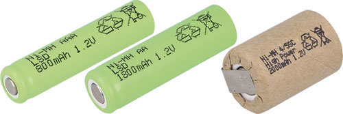 Ni-MH JJJ rechargeable batteries, ACCU-4/3A-4500-BL, ACCU-4/3A-4500JJJ, ACCU-4/5SC2000P |EN|