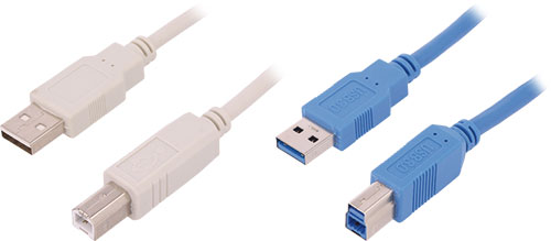 Qoltec USB cables for printers, QOLTEC-50393, QOLTEC-50394, QOLTEC-50395, QOLTEC-27610 |EN|