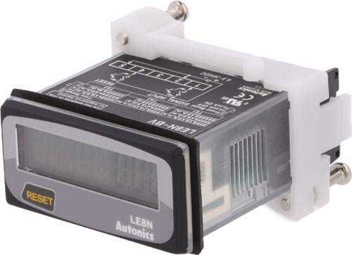 Elapsed hours counters, LE8N series, LE8N-BF, LE8N-BN, LE8N-BV |EN|