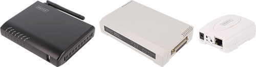 Printerserver; DIGITUS, DN-13001-1, 13003-2, DN-13006-1, DN-13020, DN-13023 |NL|