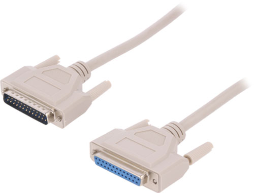 Data Communications Cables DSub25/DSub25 Assmann, AK-610201-020-E, AK-610201-030-E |EN|