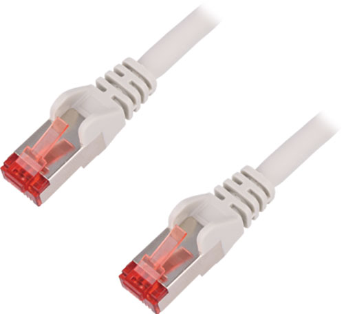 Cable: patch cord; S/FTP; Cat 6; GOOBAY, S/FTP.6-CU-0015GY |EN|