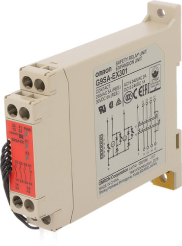 Contact expansion modules G9SA, G9SA-EX301, G9SA-EX031-T075, G9SA-EX031-T15, G9SA-EX031-T30 |EN|