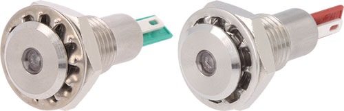 LED indicators, DX0505 series, DX0505/GN/24, DX0505/GN/12, DX0505/RD/12, DX0505/RD/24 |EN|