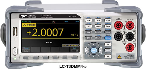 Benchtop multimeter; TELEDYNE LECROY, LC-T3DMM4-5, LC-T3DMM5-5 |EN|