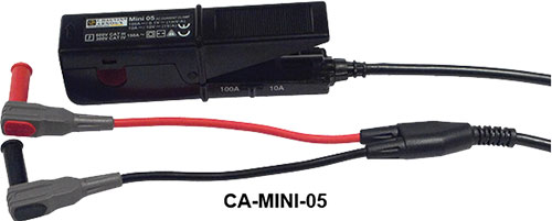 AC current clamp adapter; CHAUVIN ARNOUX, CA-MINI-01, CA-MINI-02, CA-MINI-03, CA-MINI-05 |EN|