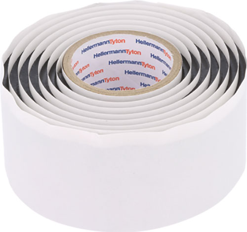 Tape: self-amalgamating; HELLERMANNTYTON, HTAPE-POWER600-19, HTAPE-POWER600-38, HTAPE-POWER650 |EN|
