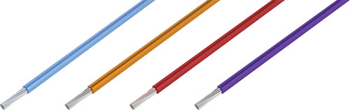 Wire: assembly; PVC; HookUp Wire; ALPHA WIRE, 1850-BK001, 1850-BK005, 1850-BL001, 1850-BL005 |EN|